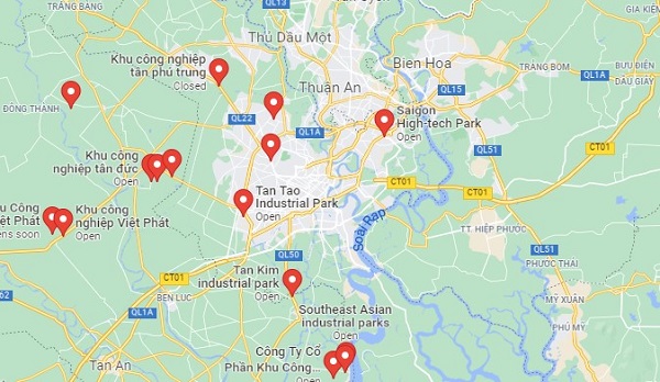 KCN Tân Thành